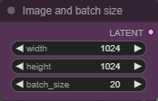 Image size and Batch size